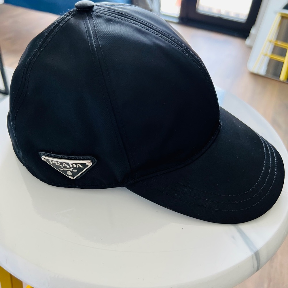 Prada Baseball Cap- Black